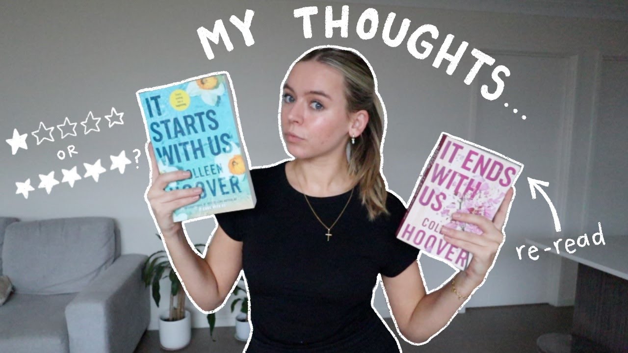 my thoughts on It Starts With Us 🤔 (+ It Ends With Us re-read) 📚 Reading vlog!