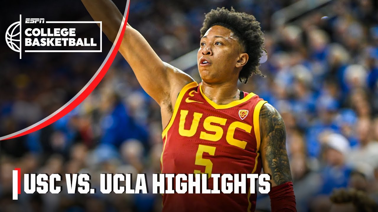 BATTLE OF L.A. 🏀 USC Trojans vs. UCLA Bruins | Full Game Highlights | ESPN College Basketball
