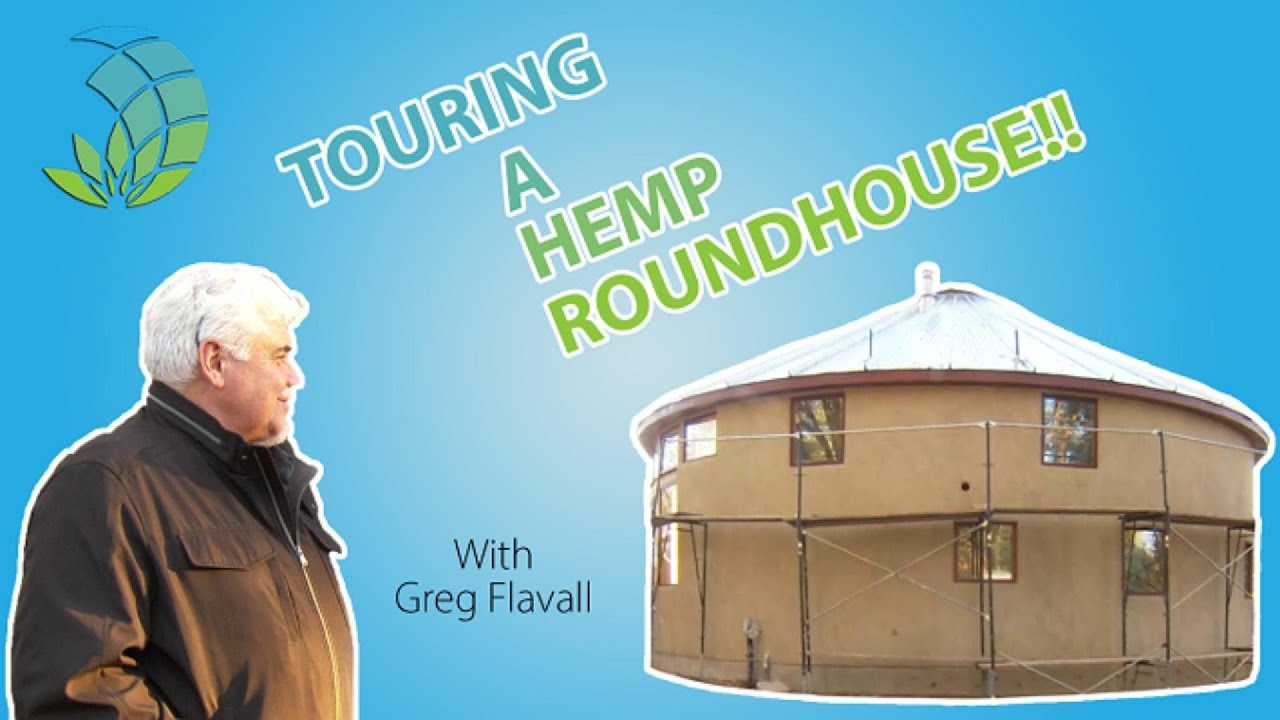 The Hempcrete Roundhouse | America’s First Permitted Hemp Round Home