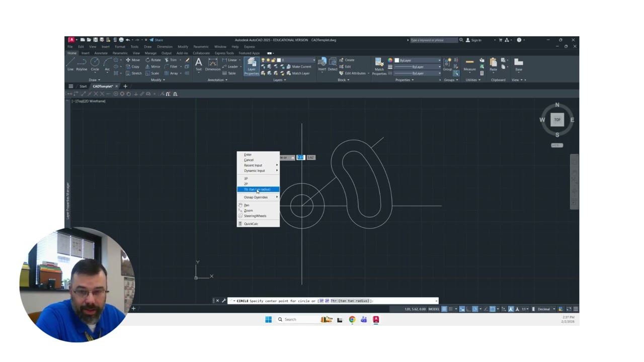 AutoCAD Drawing 2-1 Adjustable Support