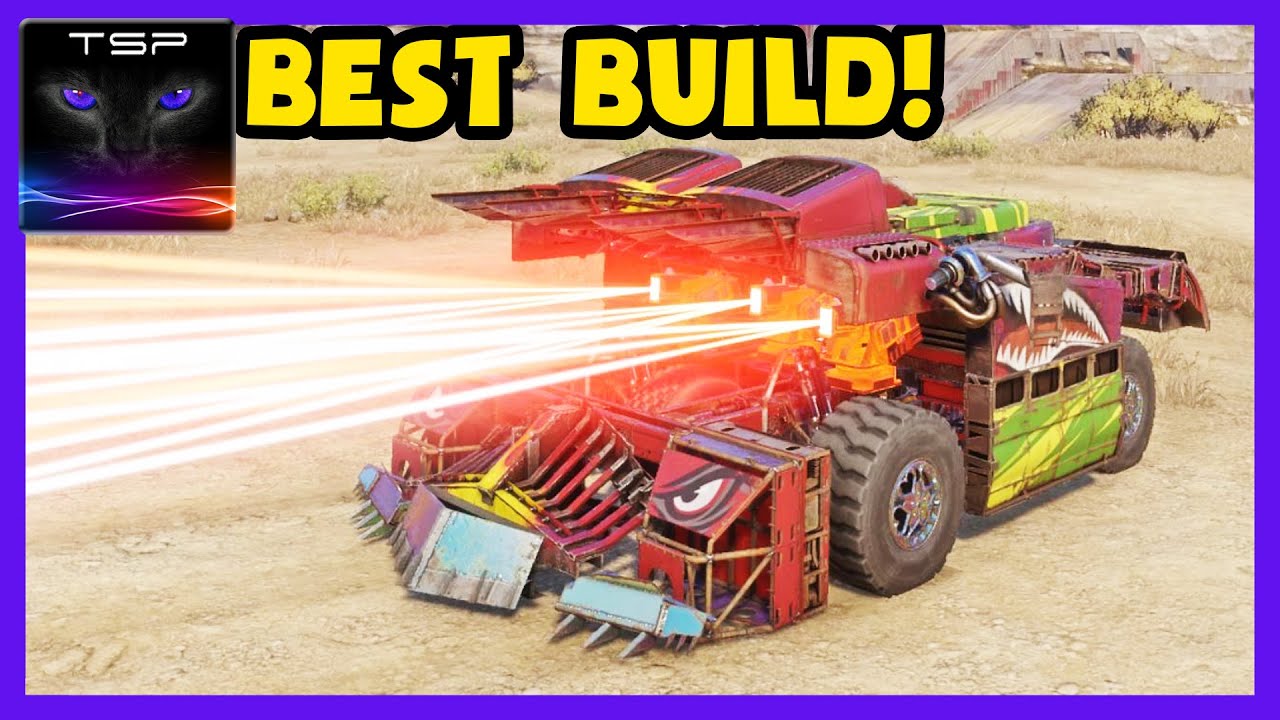 Crossout #617 ► REDDY RED the Craziest Gravastar Laser Shotgun - Best melee build ever?!