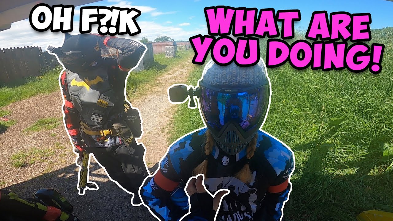 PAINTBALL FUNNY MOMENTS & FAILS ► MY GIRLFRIEND DID NOT TAKE IT WELL😬