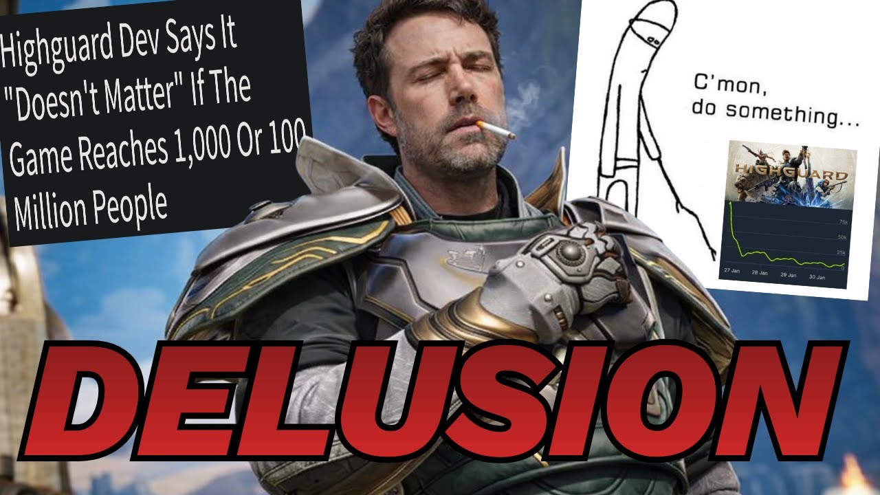 Highguard Devs Claim Steam Numbers DON'T Matter After Losing 90% Of Their Playerbase!