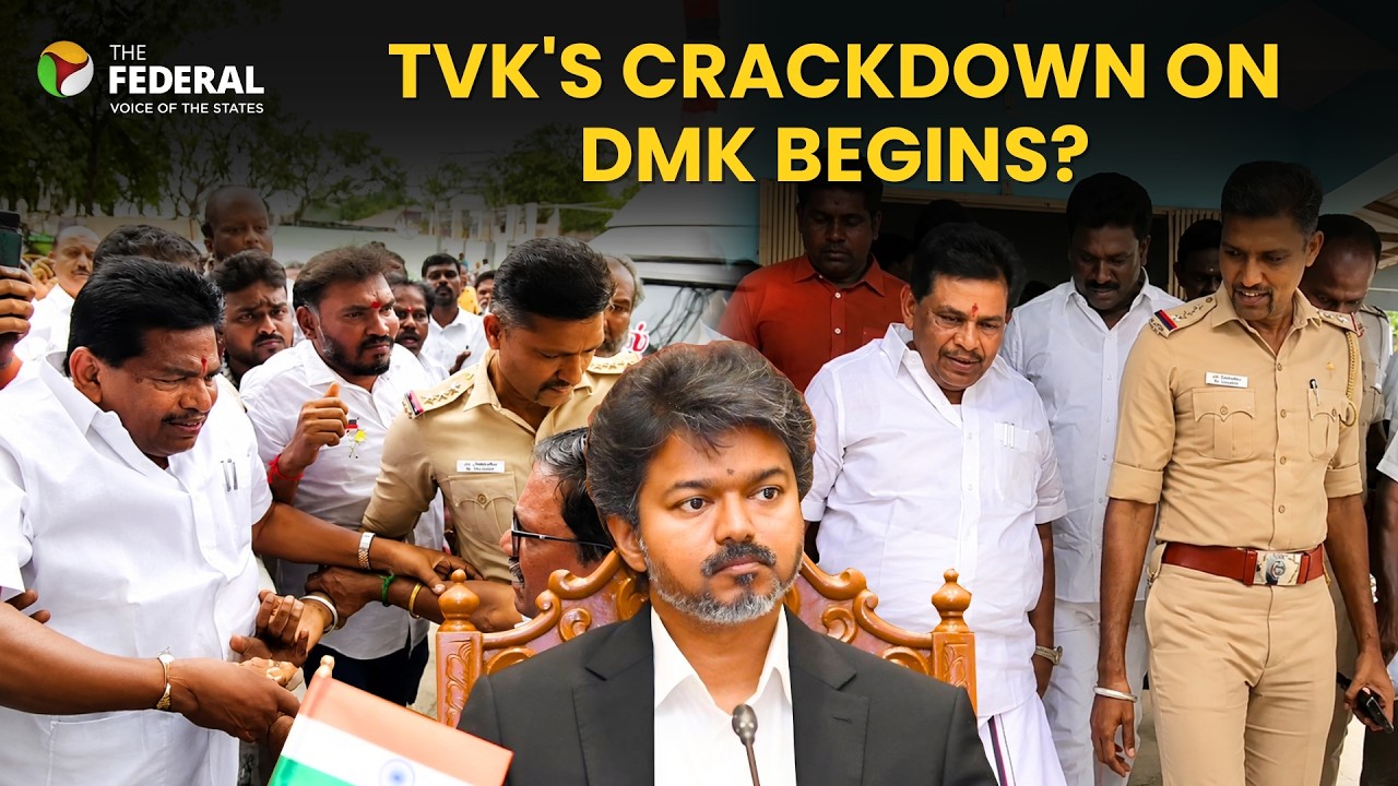 DMK MLA Anitha Radhakrishnan arrested over speech against CM Vijay | The Federal