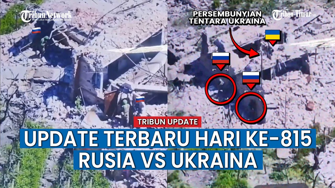 HARI KE-815 PERANG Rusia vs Ukraina, Rusia Ratakan Benteng Besar Militer Ukraina di Ugledar