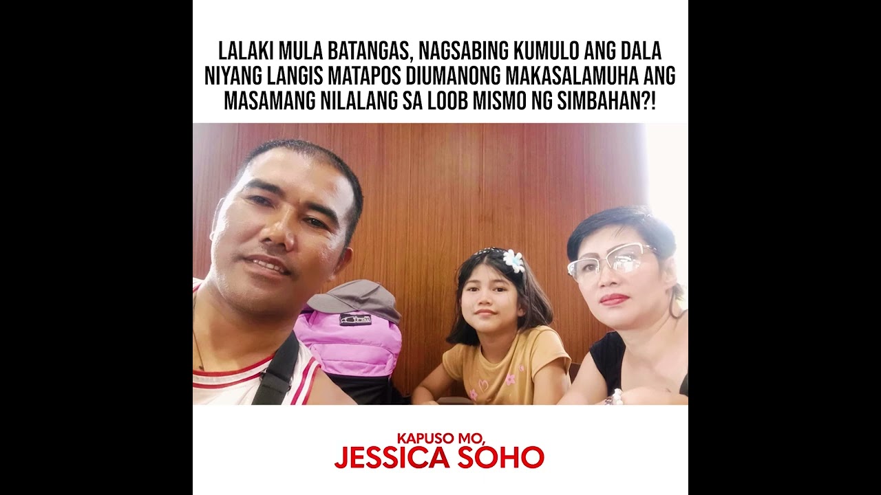 Lalaki, nagsabing kumulo ang dala niyang langis sa loob mismo ng simbahan? | Kapuso Mo, Jessica Soho