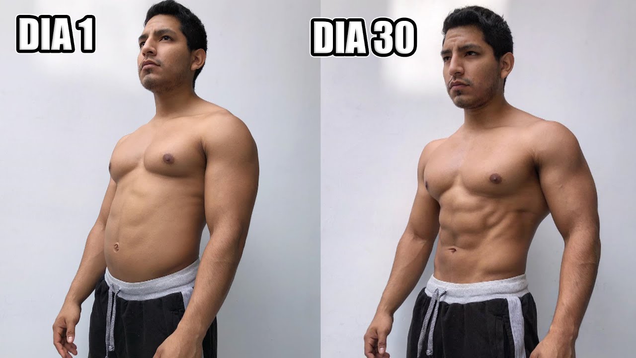 MI TRANSFORMACION FISICA en 30 días - Entrenando en Casa Calistenia
