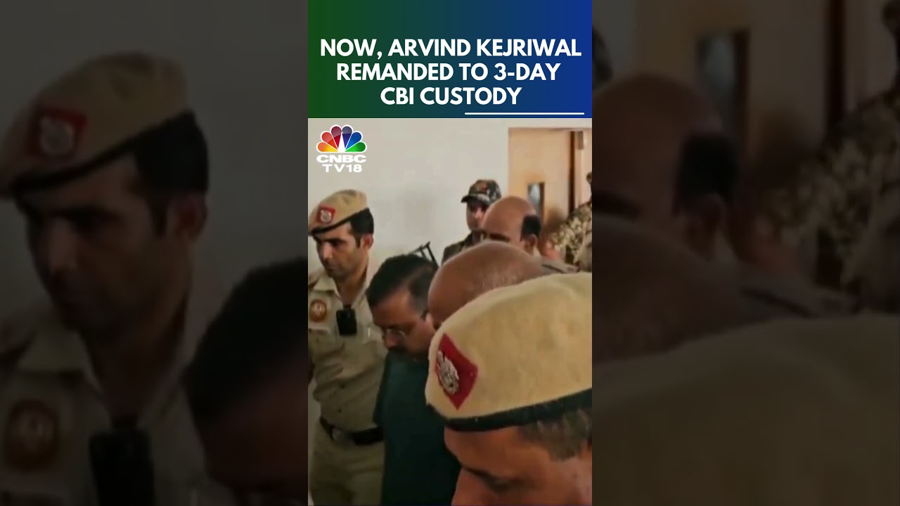 Delhi Court Remands CM Arvind Kejriwal To 3-Day CBI Custody | Manish Sisodia | Liquor Policy Case