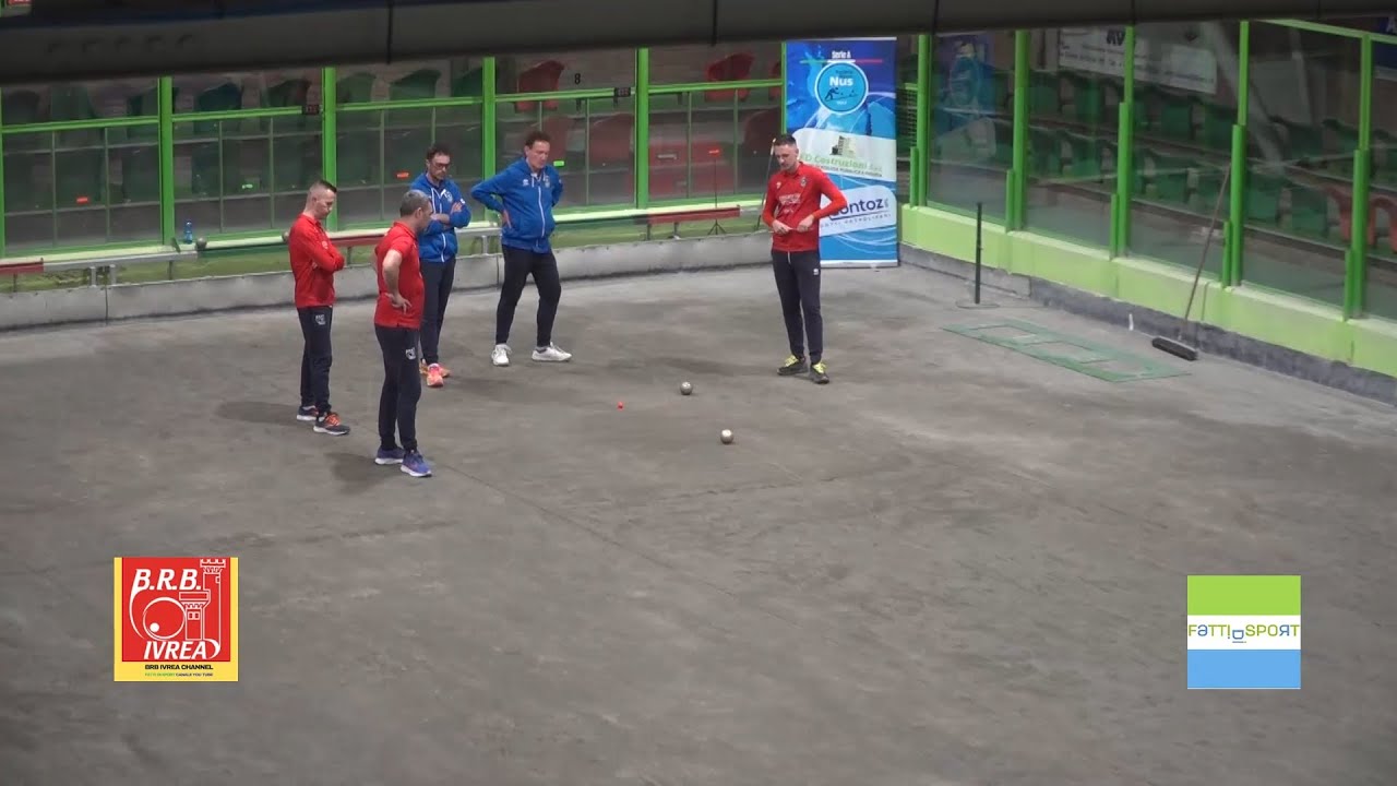 Bocce: Sintesi Gara S.B.  Nus - BRB Ivrea Campionato Serie A 2025   Maschile