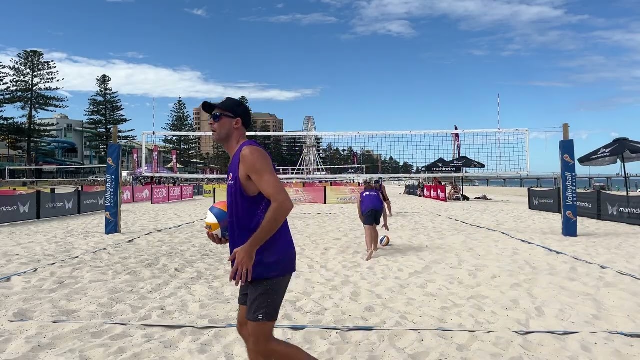 Pascoe/Quow v Perchante/Prushkovskiy - Pool Play - ABVT Rd 1 - Glenelg