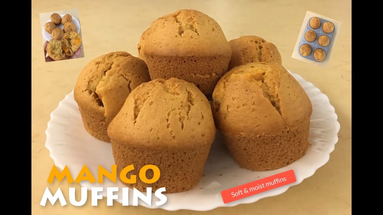 Mango Muffins Recipe | Soft and Moist Mango Cupcakes | Easy Mango Recipe | LPR KITCHEN