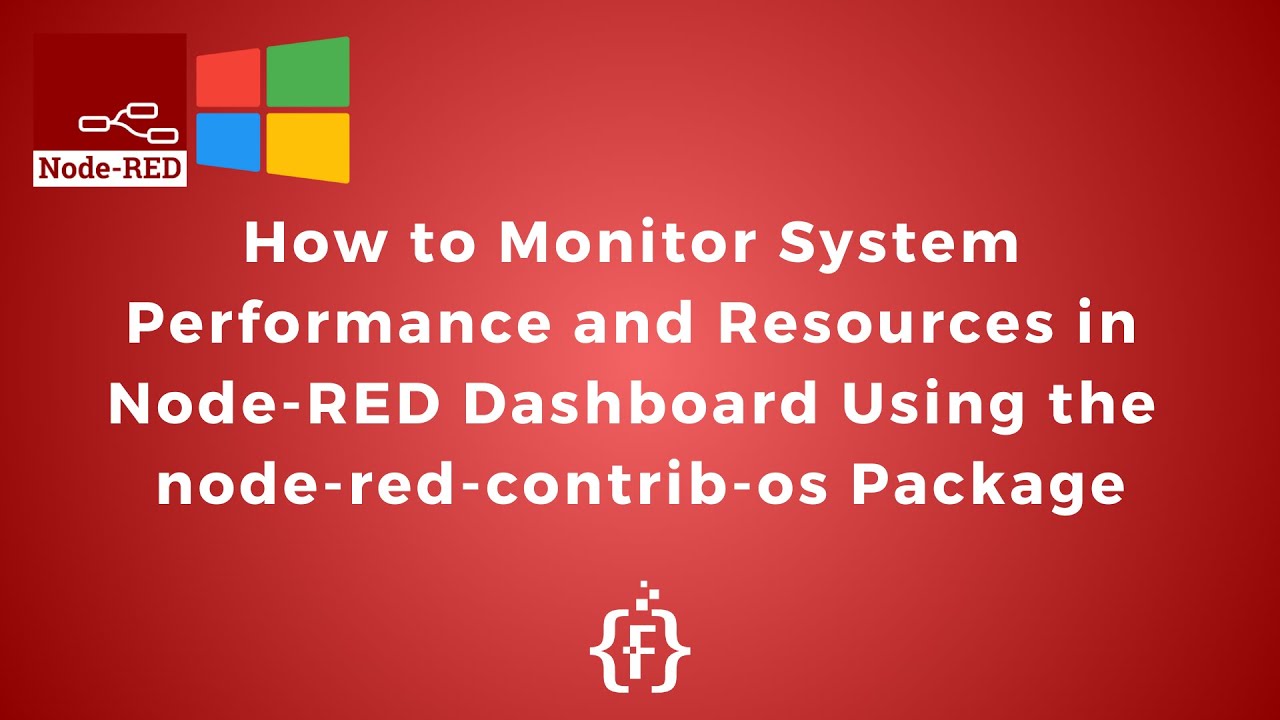 How to Monitor System Performance and Resources in Node-RED Dashboard | node-red-contrib-os | IoT |