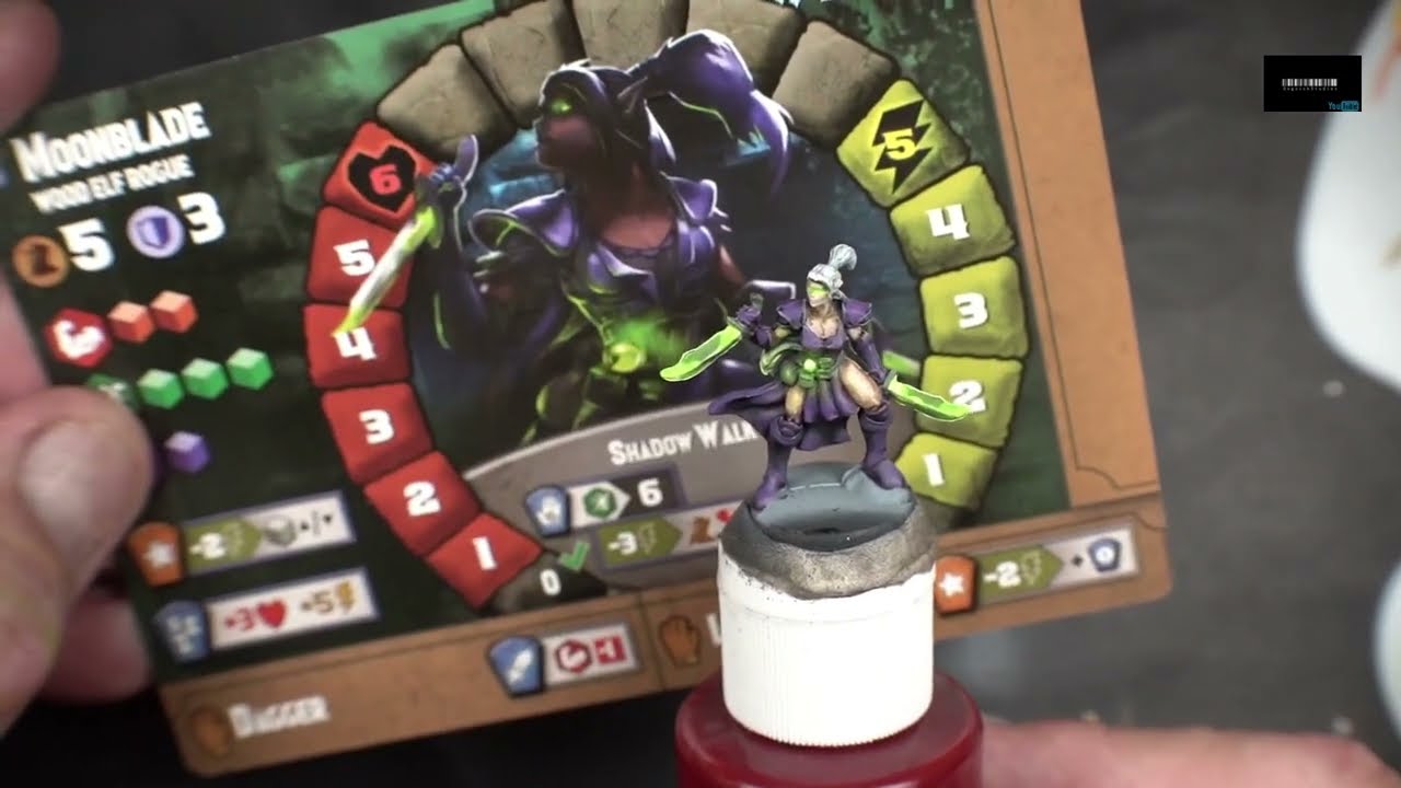 Painting Tiny Epic Dungeons tiny miniature 