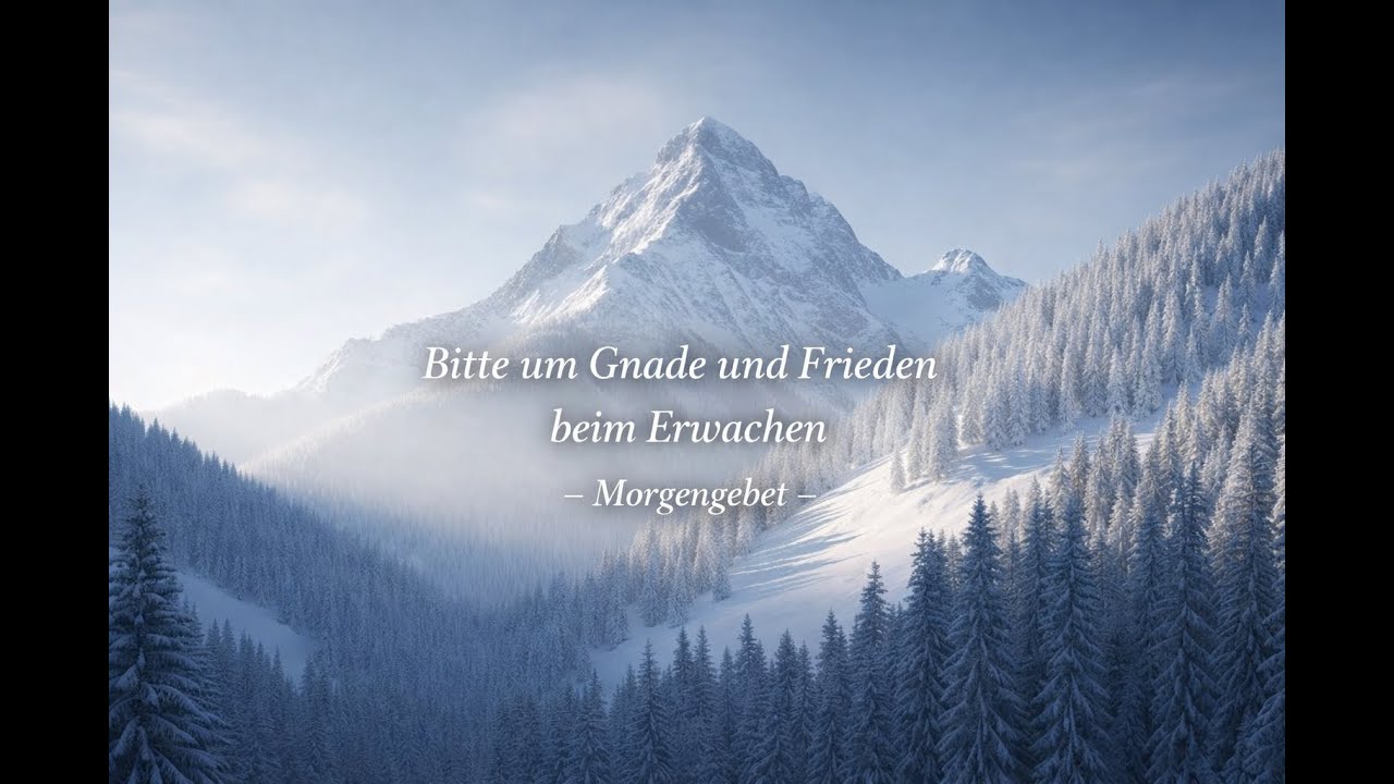 Beginne deinen Tag mit Gottes Hilfe - Morgengebet