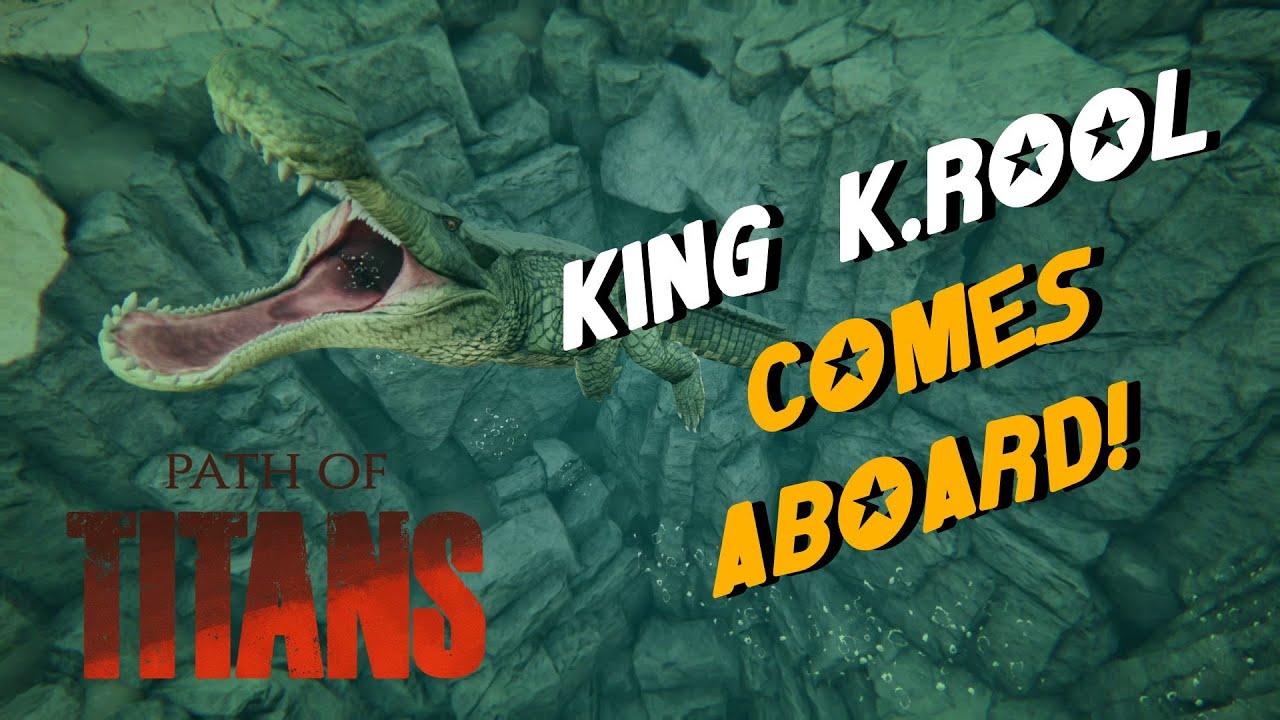 Sarco is K.Rool on Path of Titans - Sarcosuchus (TLC) Officials PvP Compilation - Dino Build