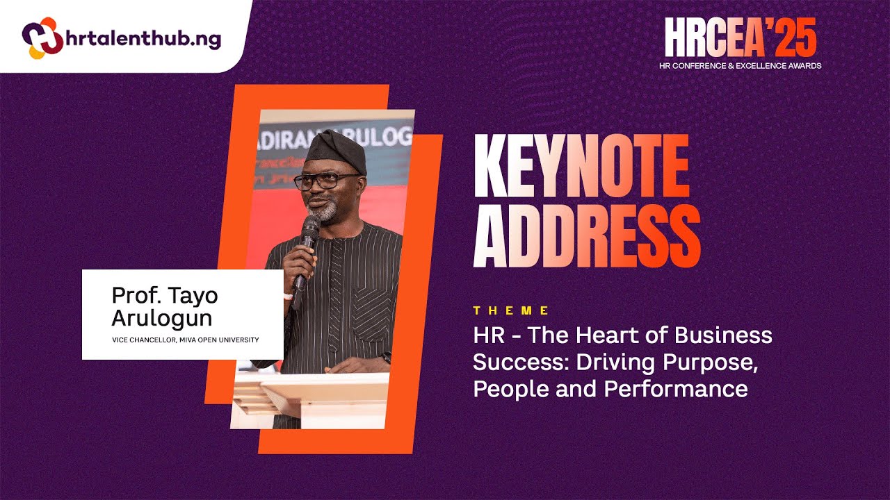 Prof. Tayo Arulogun's Keynote Address at HRCEA 2025