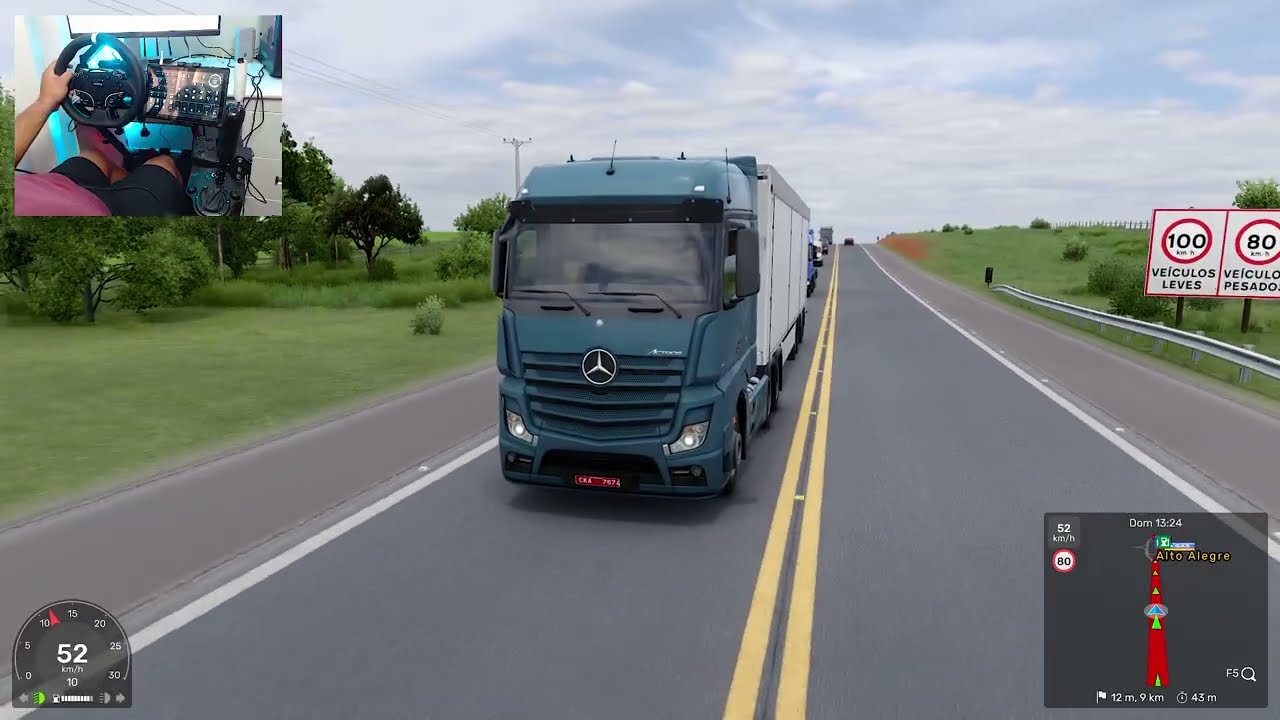 Parking Extremo-Realista-Euro Truck Simulator 2 #mozaracing #eurotrucksimulator2