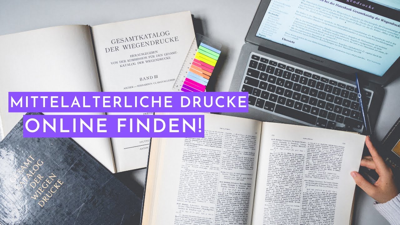 Wo finde ich die ersten gedruckten Bücher online?