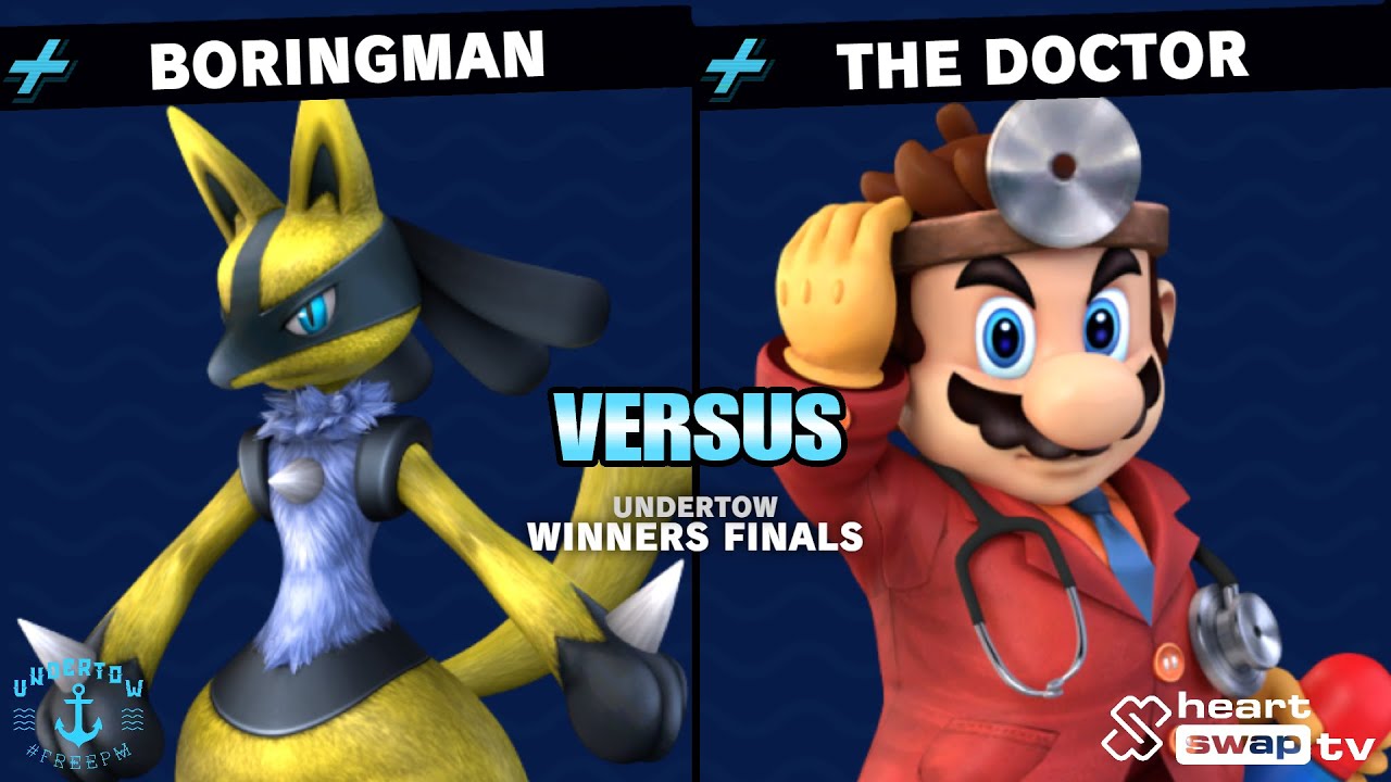 Undertow: Boringman (Lucario) vs The Doctor (Dr. Mario) - Winners Finals - Project +