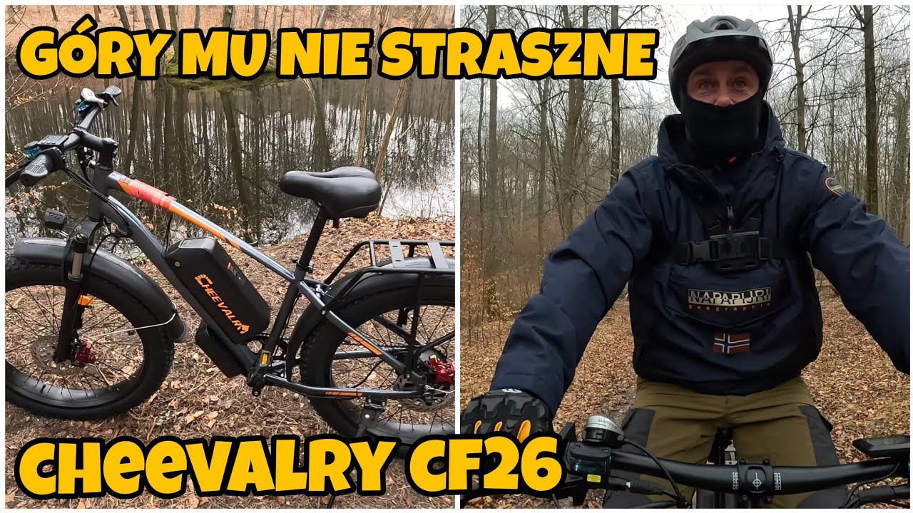 FATBIKE MTB !!! SPRAWDZIŁEM GO NA G&Oacute;RKACH  !!! CHEEVALRY CF26 TO IDZIE !!!