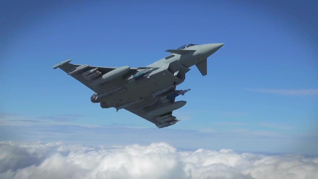 BAE Systems - Eurofighter Typhoon P3E Weapons & Radar Enhancements [1080p]
