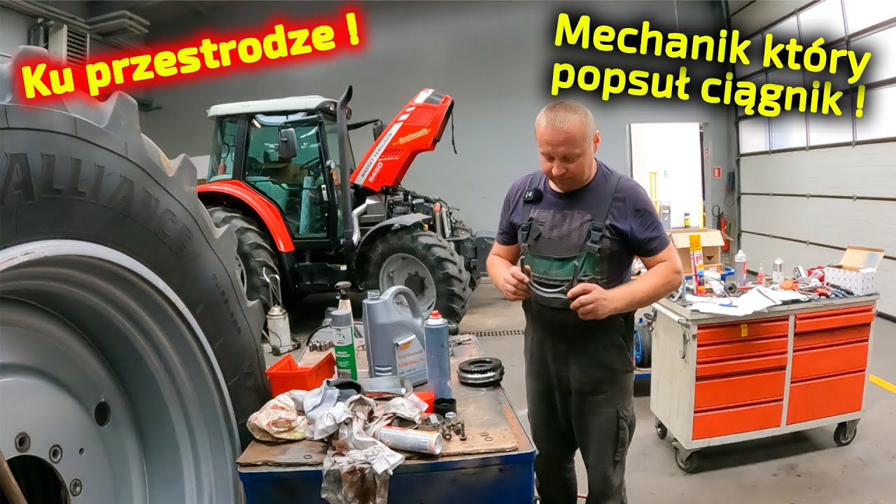 Mechanik zepsuł ciągnik? 👉 Ten Massey Ferguson 6180 nie chce jechać 👉 [Korbanek]
