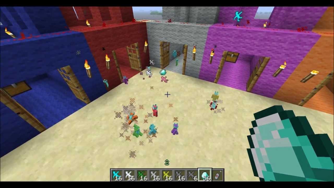 Minecraft Clay Soldiers Big Battle Tournament - Round 5
