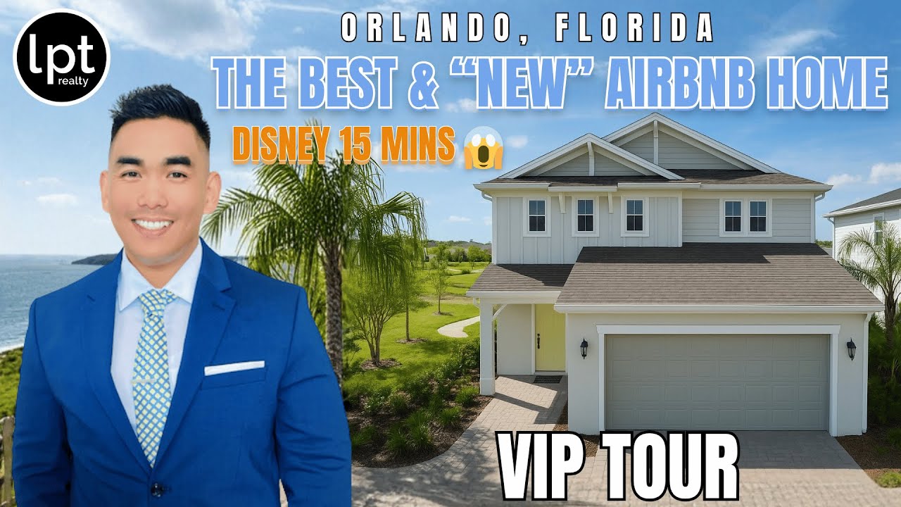 🌞 Dream Airbnb Investment in FLORIDA🏠💸 5-Bedroom PARADISE with Pool, Gym & Resort Amenities! 🏊‍♀️