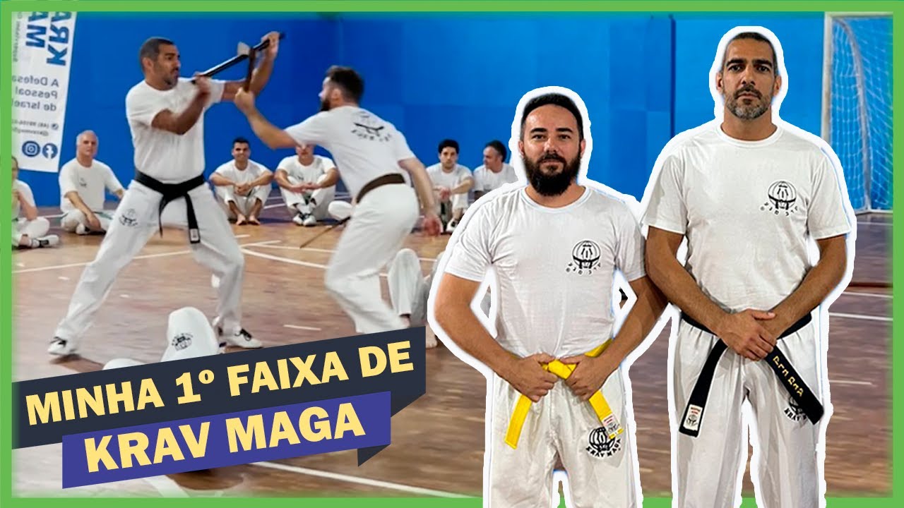 Cerimonia de graduação e entrega de faixa do KRAV MAGA - Defenda-se Ep. 3