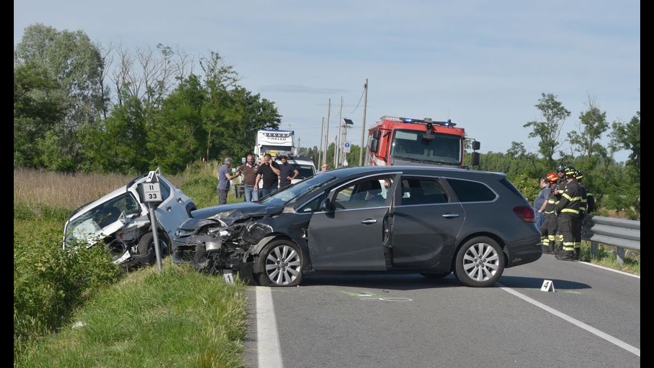 Incidente a Vigevano, frazione Morsella