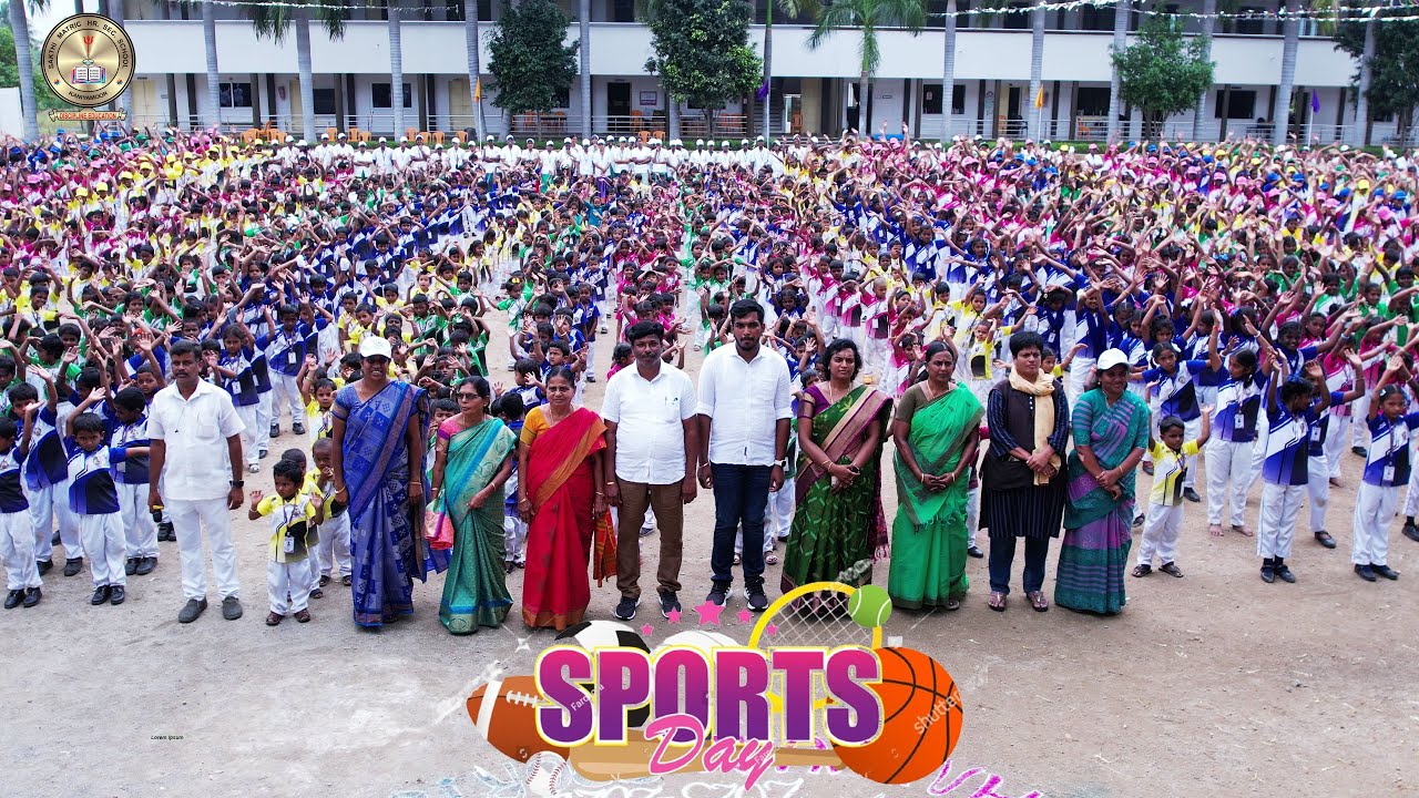 Step into the arena of excitement and triumph at Sakthi School’s Sports Day! 🏟️🏅
