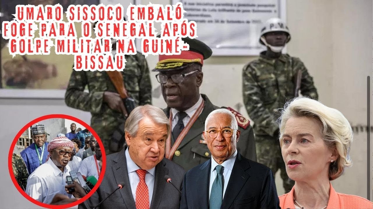 MILITARES QUE DERAM GOLPE NA GUIN&Eacute; BISSAU, ENCURRALADOS PELA COMUNIDADE INTERNACIONAL