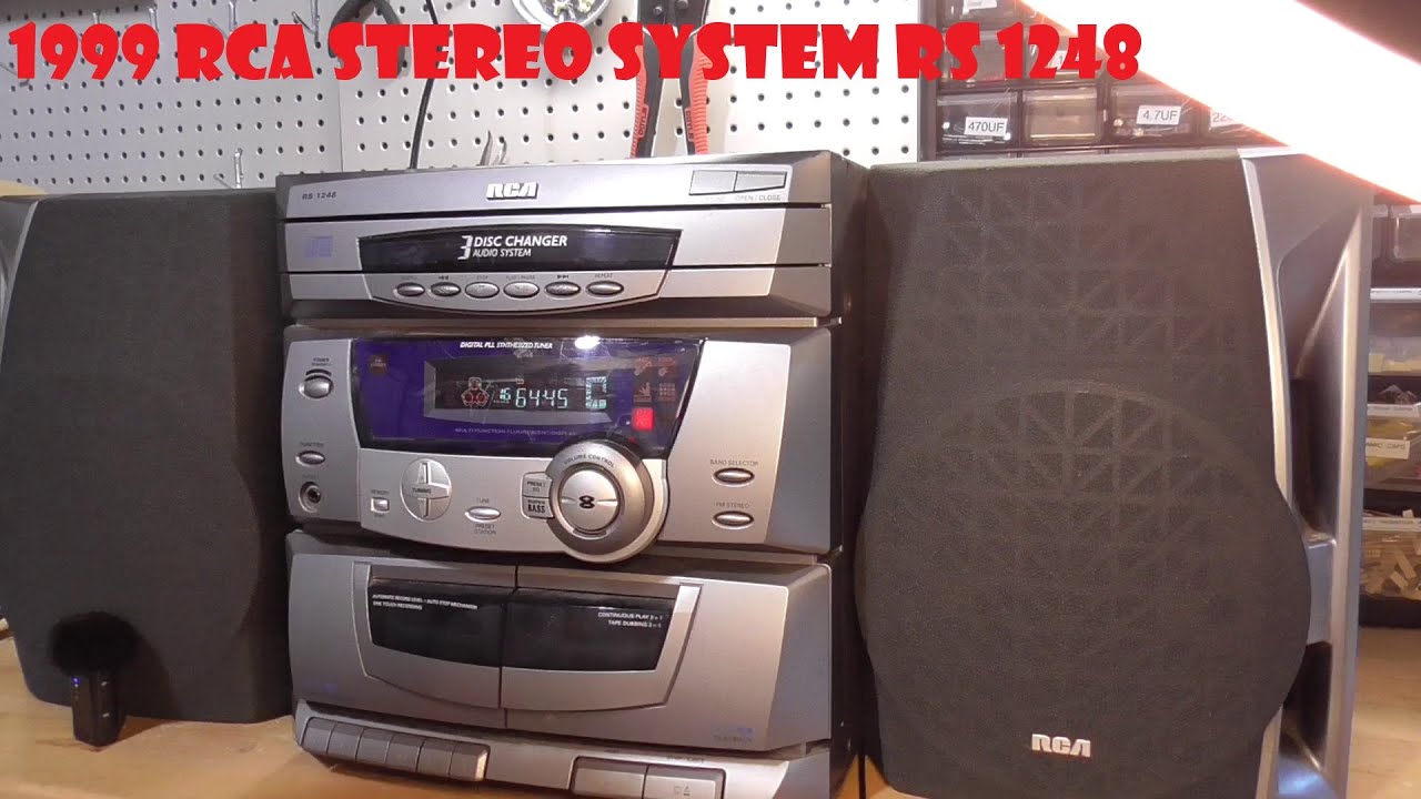 RCA RS1248 from 1999 (repair)