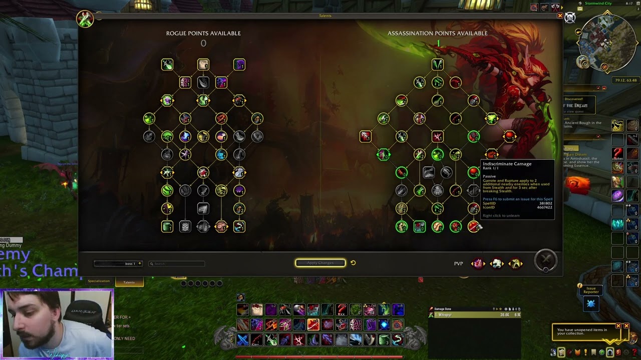 Indiscriminate Carnage - 10.2 Assassination Rogue PTR
