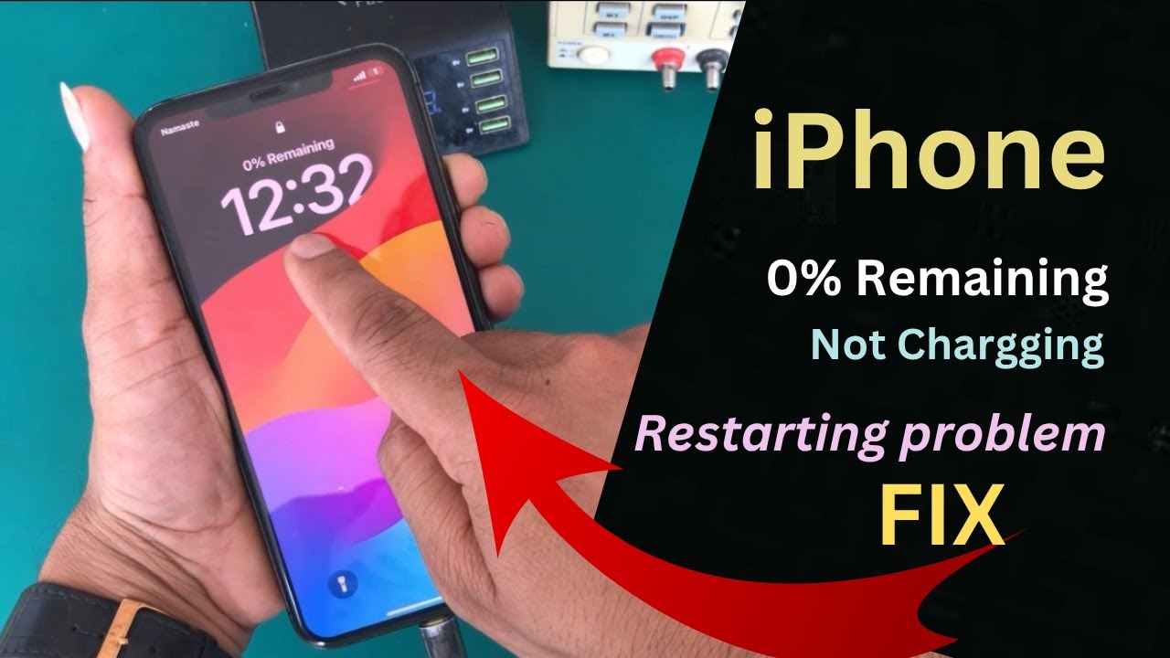 iPhone 0% Remaining On Charging!Charging Stuck at 0% Fix  iPhone not charging
