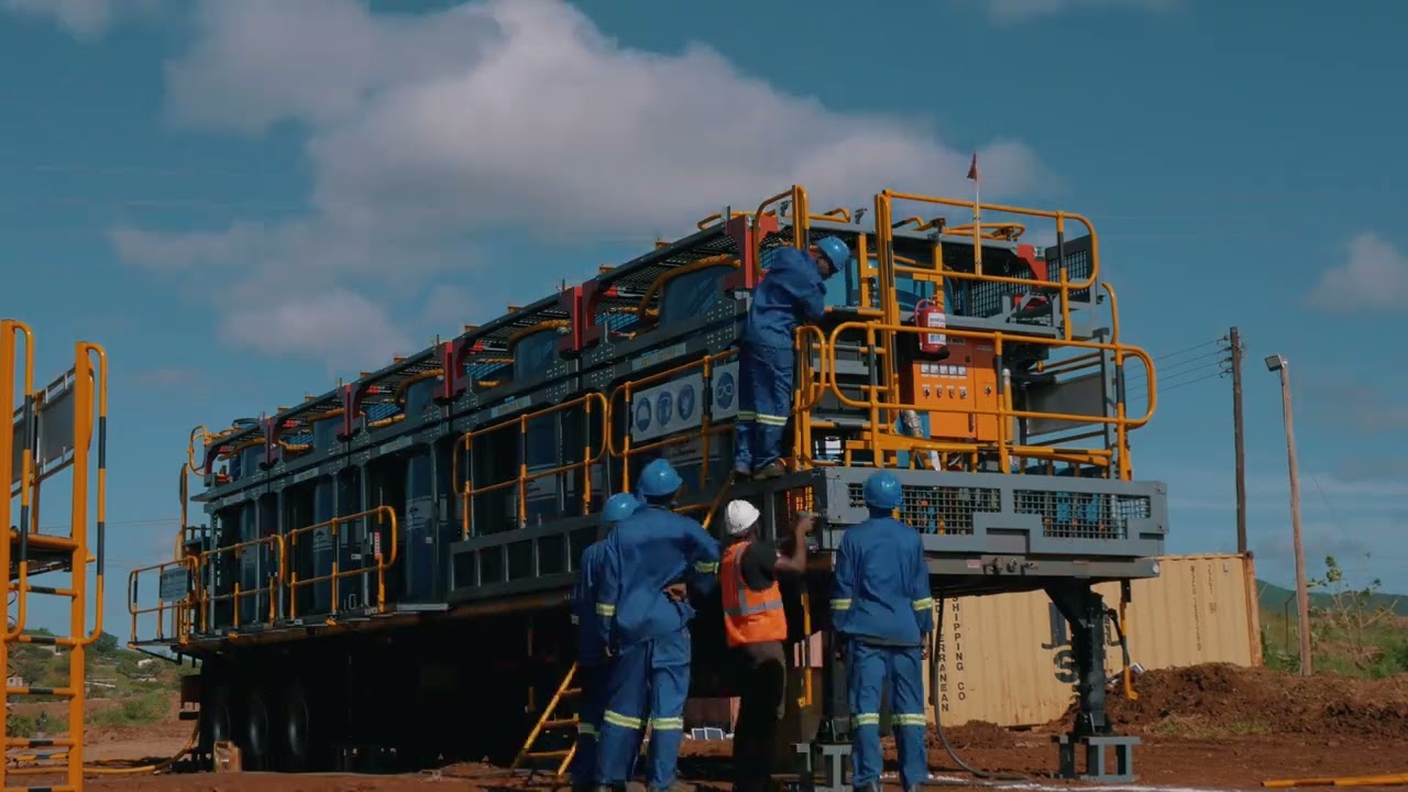 Mobile Gold Processing Plant