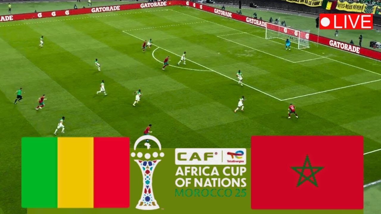 بث مباشر مباراة المغرب ضد مالي اليوم  كأس الأمم الإفريقية 2025 | PES Gameplay