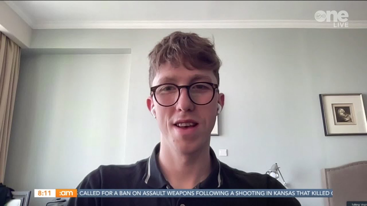 Ireland's World Champion Daniel Wiffen on Ireland AM!