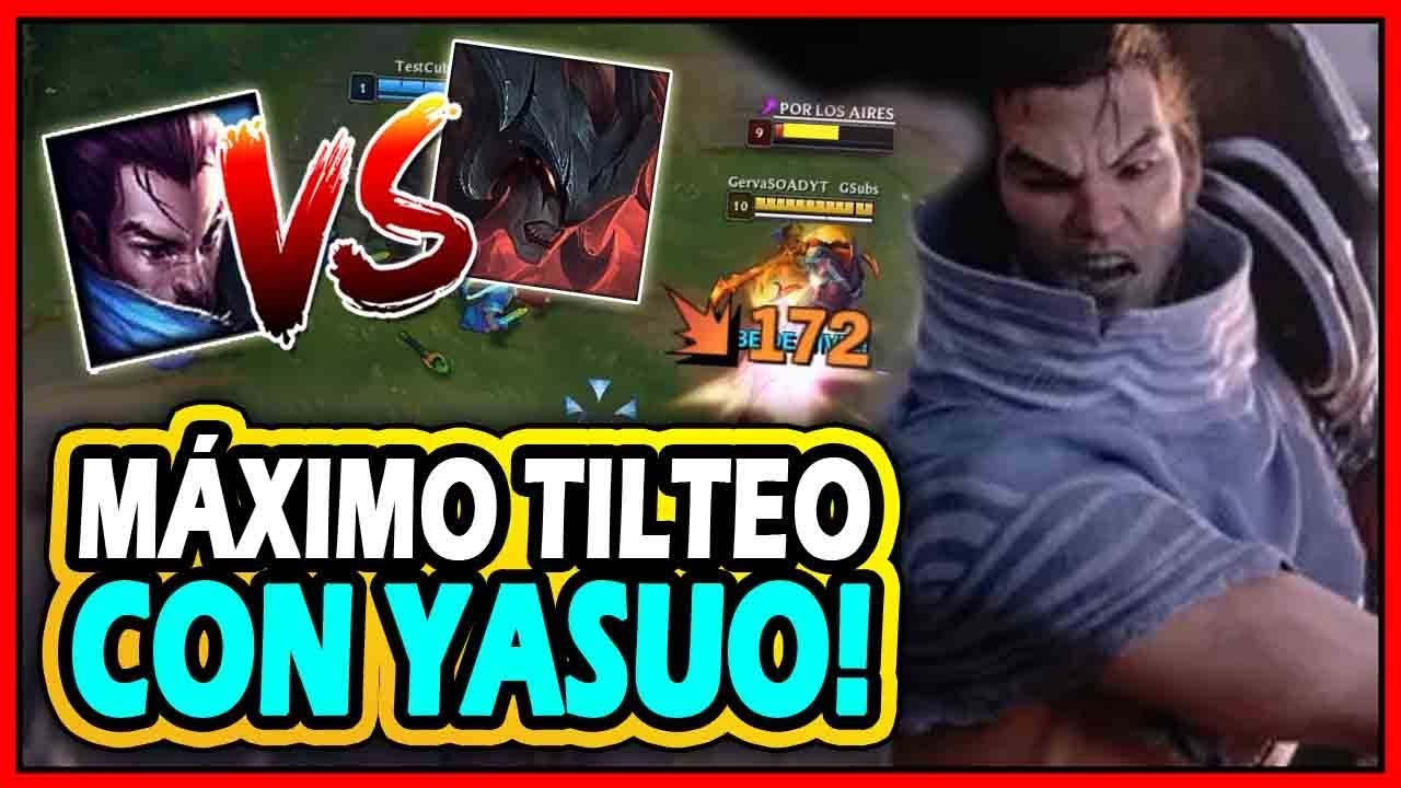 ¡SUPER FEDEADO EN RANKED PERO EL TILTEO PUEDE CONMIGO! 😡 | YASUO TOP | League Of Legends