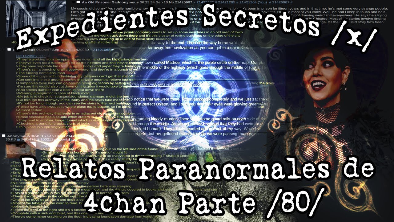 Expedientes Secretos /x/ - Relatos Paranormales de 4chan /80/