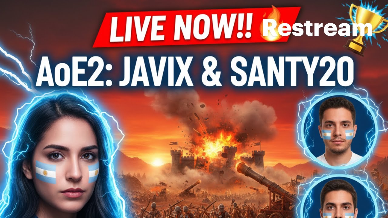 LIVE AoE2: nightsyrc vs JAVIX & SANTY20 2v2 Ranked!! 🔥🏆 Sweaty Team Clash &ndash; Who Wins? 🎮🇲🇽💥