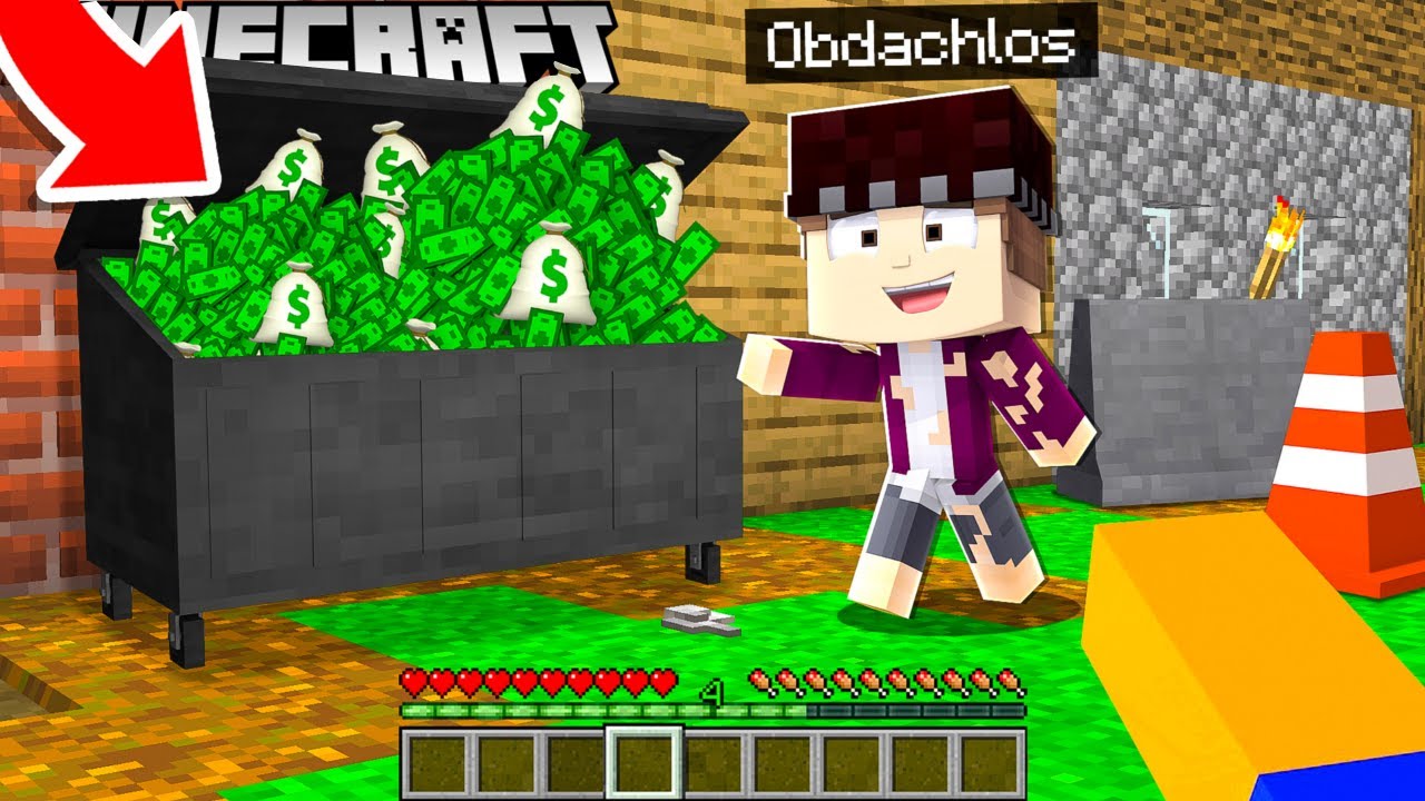 Wir finden MILLIONEN im MÜLL in Minecraft!