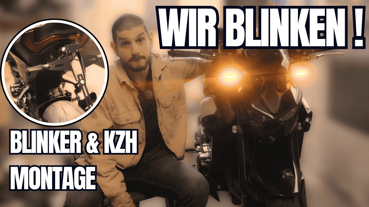 #09 BLINKERMONTAGE & MEHR | Kawasaki Z900 [2025] | WIR BLINKEN UNS EINEN AB !