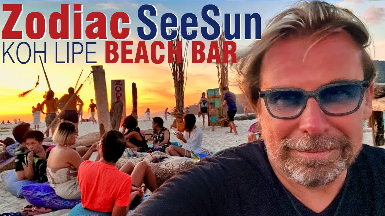 Koh Lipe Moments [03 - Zodiac Beach Bar]. Maldives of Thailand (4K)