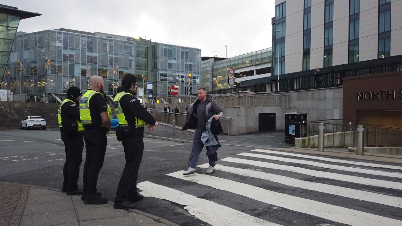 BLACKPOOL Friday afternoon walkabout. [ not thursday}  I DONT EVEN KNOW THE DAY. & drama at station