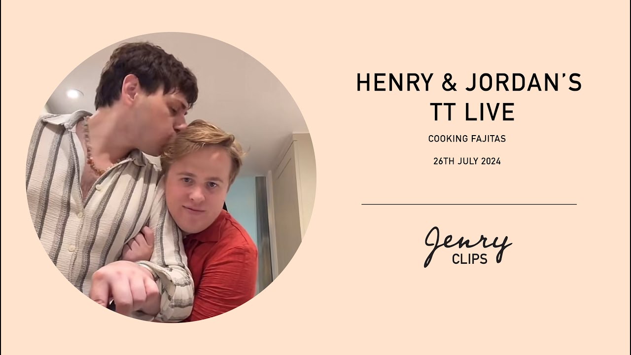 Jordan and Henry make fajitas TT Live | 26/07/24