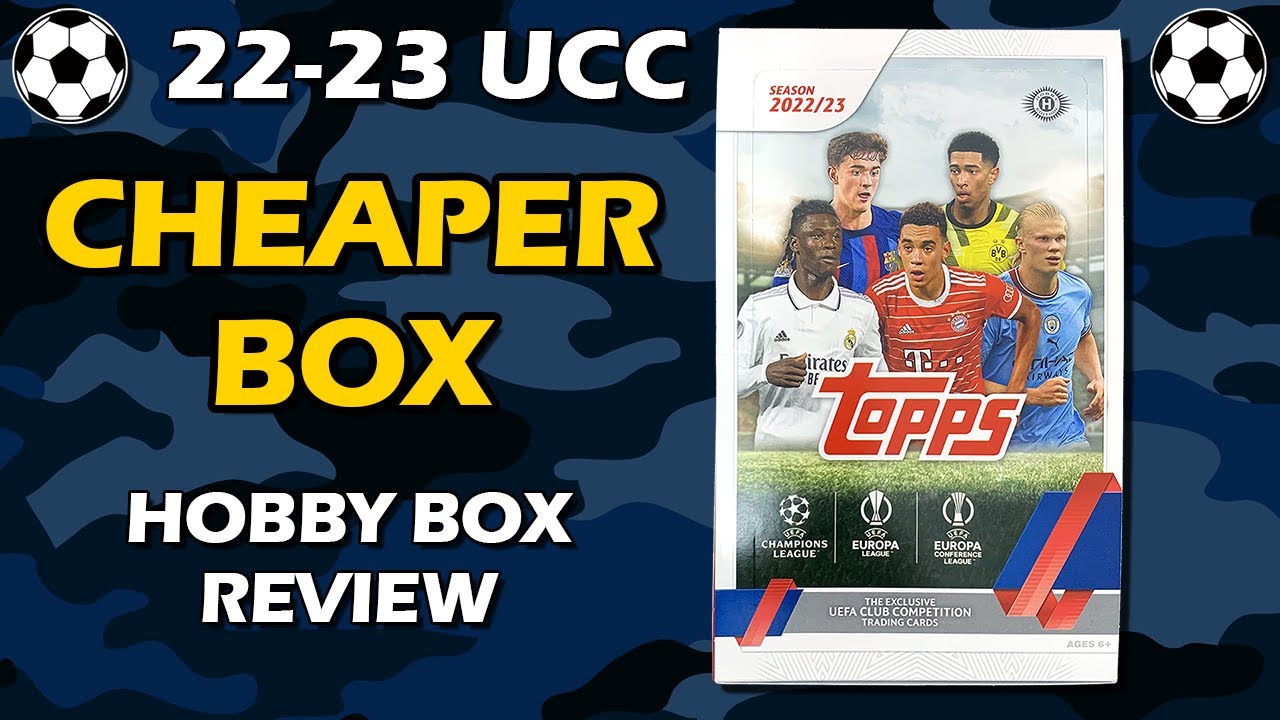 CHEAPER BOX: 2022-23 Topps UEFA Club Competitions Hobby Box Soccer Review