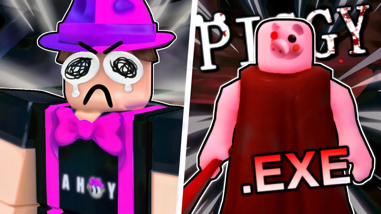 MiniToon и Moon пытаются ВЫЖИТЬ PIGGY.EXE...
