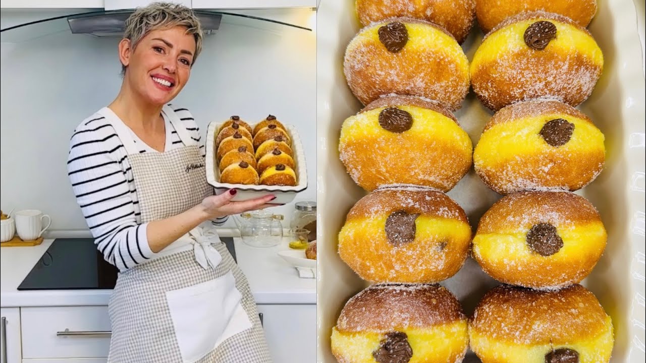Kad su dani sivi -  krofne sa šafranom 💛🥰