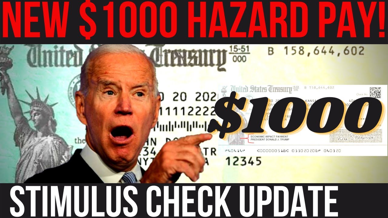 YES! NEW $1000 HAZARD PAY! 4th Stimulus Check + $400 Checks + Inflation Report From Fed + BBB